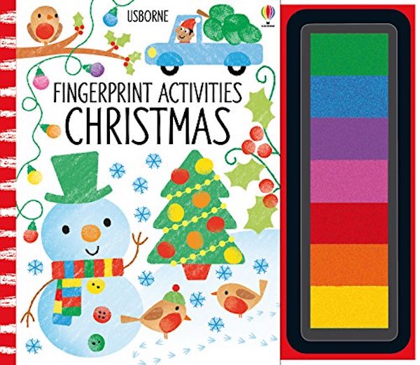 Бумажная книга «Fingerprint Activities Christmas», автор Фиона Уотт - фото №1