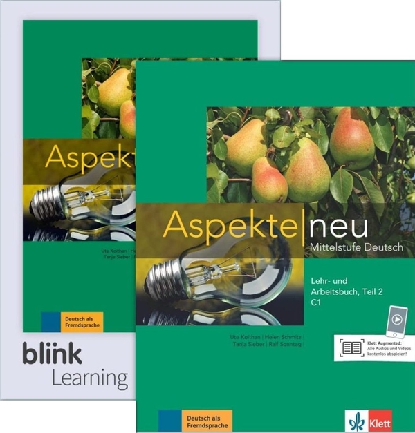 [object Object] «Aspekte neu C1. Teil 2. Media Bundle BlinkLearning. Lehr- und Arbeitsbuch mit Audios», авторів Уте Койтан, Таня Майр-Зібер, Гелен Шмітц, Ральф Соннтаг - фото №1