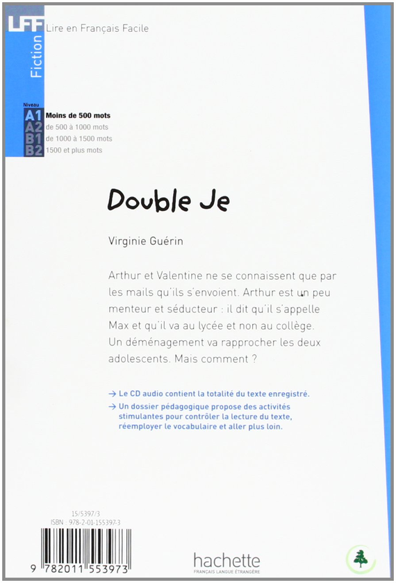 Бумажная книга «Double je (+ audio CD)», автор Virginie Guérin - фото №1