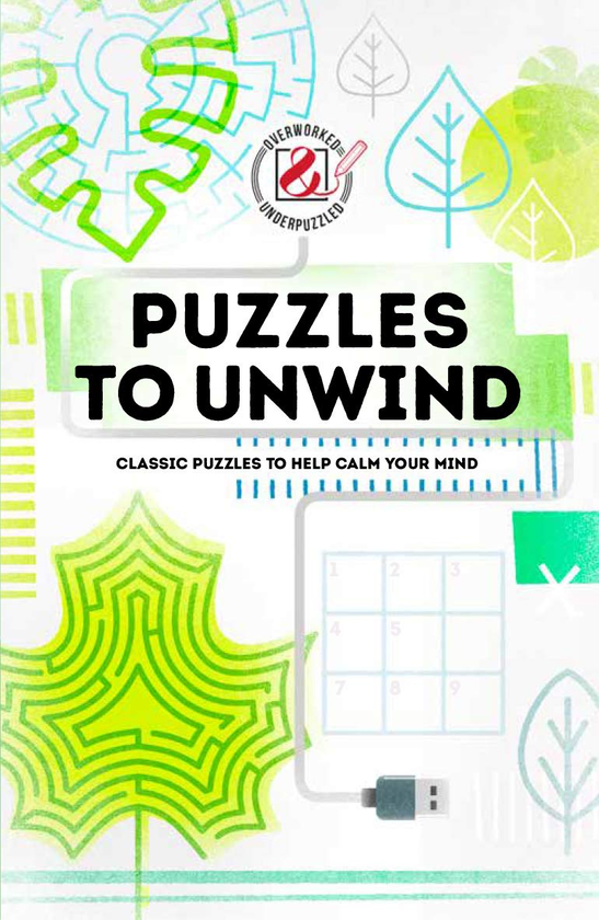 Бумажная книга «Puzzles to Unwind : Classic puzzles to help calm your mind» - фото №1