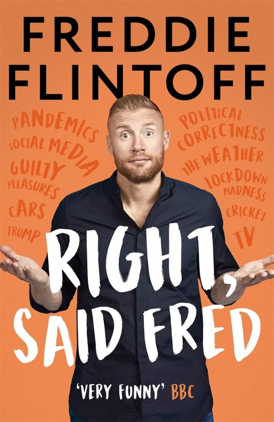 Бумажная книга «Right, Said Fred», автор Фредди Флинтофф - фото №1