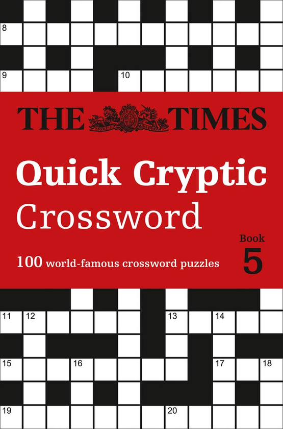 Паперова книга «The Times Quick Cryptic Crossword Book 5 : 100 World-Famous Crossword Puzzles», автор Джон Грімшоу - фото №1