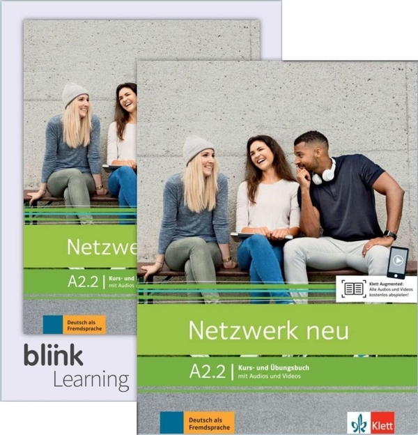 [object Object] «Netzwerk neu A2.2. Media Bundle BlinkLearning. Kurs- und Übungsbuch mit Audios und Videos», авторів Стефані Денглер, Таня Майр-Зібер, Пол Руш, Гелен Шмітц - фото №1