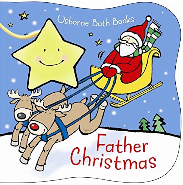 Бумажная книга «Father Christmas Bath Book», автор Фиона Уотт - фото №1