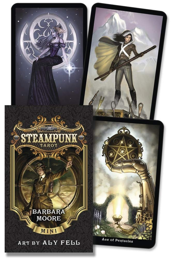 Бумажная книга «The Steampunk Tarot Mini», авторов Барбара Мур, Эли Фелл - фото №1