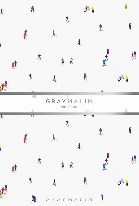 Паперова книга «Gray Malin The Skiers A5 Notebook», автор Грей Малін - фото №1