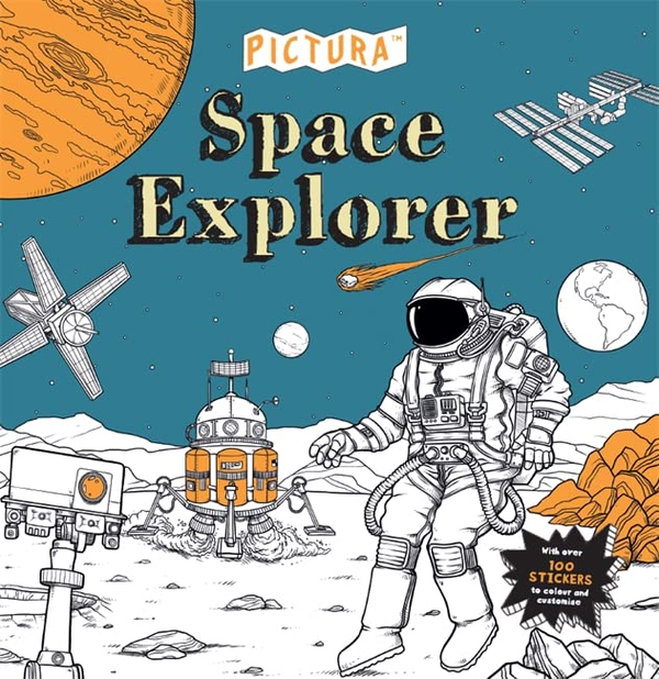 Паперова книга «Pictura Puzzles. Space Explorer (+ наліпки)» - фото №1