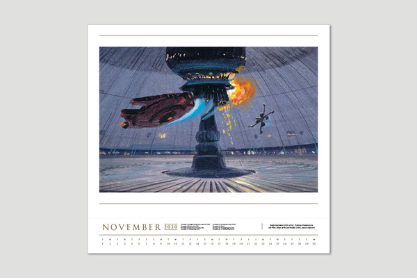 Бумажная книга «Star Wars Art. Ralph McQuarrie 2020 Poster Calendar» - фото №1