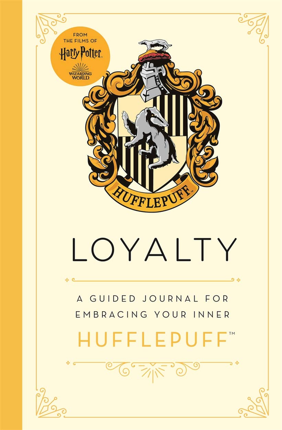 Бумажная книга «Harry Potter. Loyalty. A guided journal for embracing your inner Hufflepuff» - фото №1