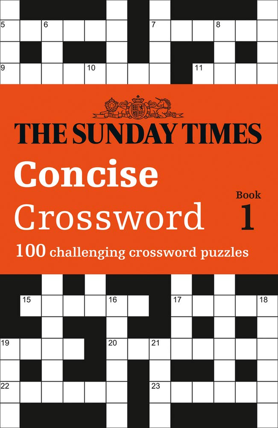 Бумажная книга «The Sunday Times Concise Crossword Book 1 : 100 Challenging Crossword Puzzles» - фото №1