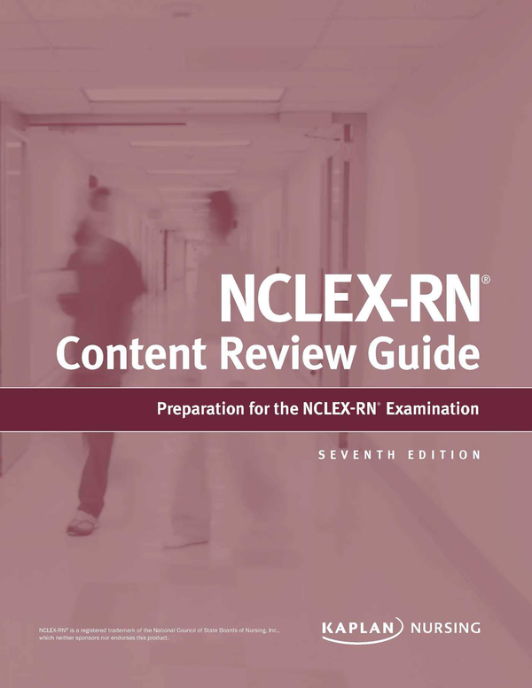 Паперова книга «NCLEX-RN Content Review Guide» - фото №1