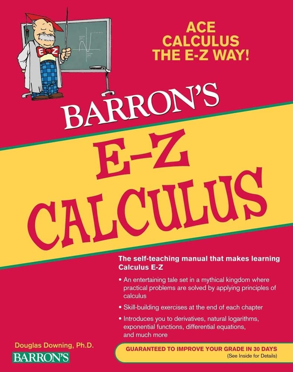 Паперова книга «E-Z Calculus», автор Дуглас Даунінг - фото №1