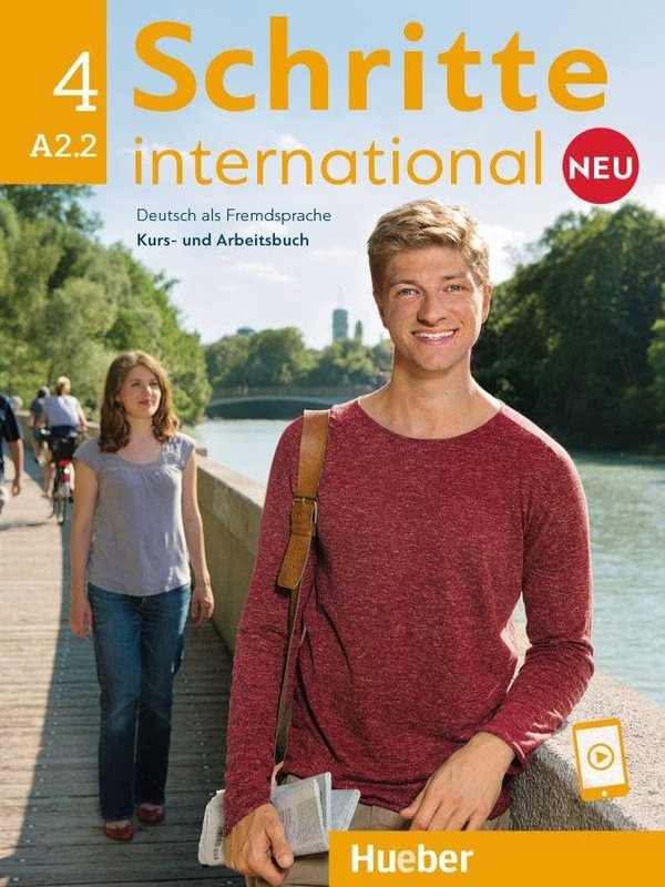 Паперова книга «Schritte international Neu 4 Kurs- und Arbeitsbuch – Interaktive Version», авторів Сілке Гілперт, Даніела Нібіш, Анжела Пуда, Франц Шпехт, Моніка Райманн, Андреас Томашевский - фото №1