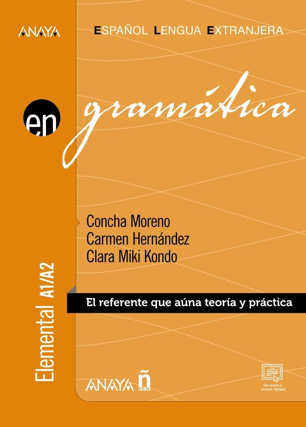 [object Object] «Gramática Elemental A1-A2», авторів Кармен Ернандес, Клара Мікі Кондо, Конча Морено - фото №1