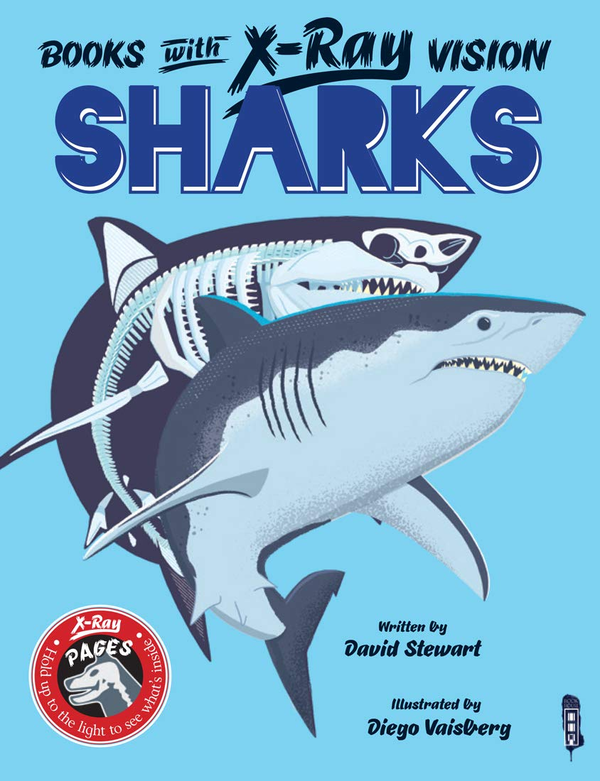 Бумажная книга «Books With X-Ray Vision. Sharks», автор Дэвид Стюарт - фото №1