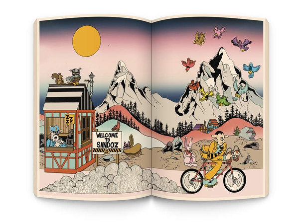 Бумажная книга «Brian Blomerth's Bicycle Day», автор Брайан Бломерт - фото №1