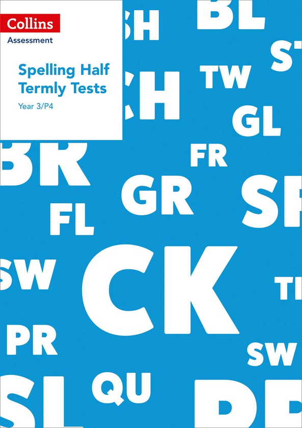 Бумажная книга «Year 3/P4 Spelling Half Termly Tests» - фото №1