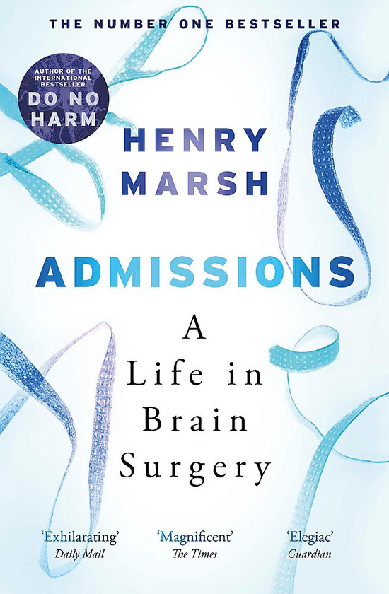 Паперова книга «Admissions. A Life in Brain Surgery», автор Генрі Марш - фото №1