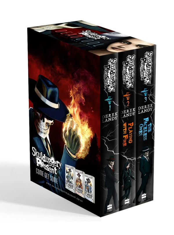 Бумажная книга «Skulduggery Pleasant. Books 1 - 3. The Faceless Ones Trilogy. Skulduggery Pleasant, Playing with Fire, the Faceless Ones», автор Дерек Лэнди - фото №1