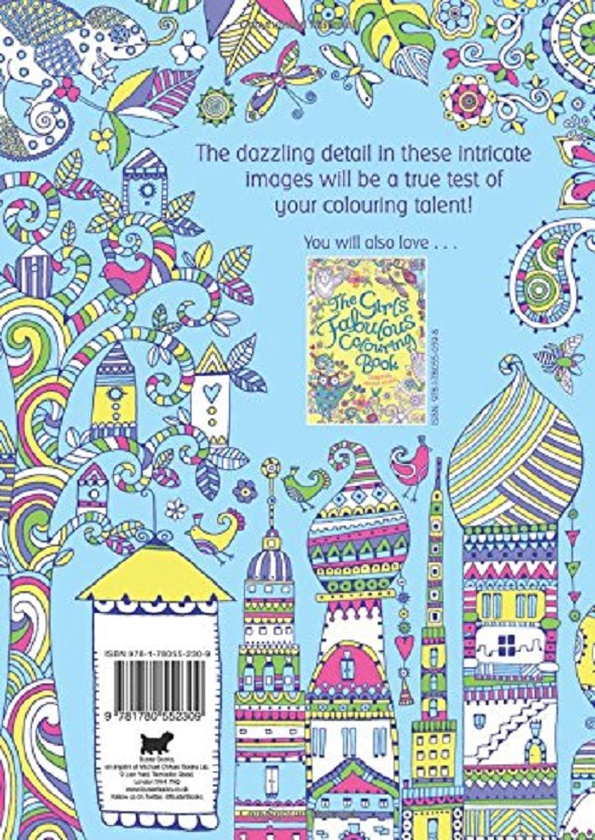 Бумажная книга «The Girls' Glorious Colouring Book. Delightfully Detailed Designs», автор Ханна Дэвис - фото №1