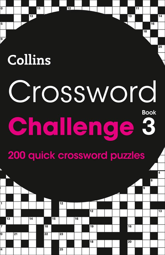 Бумажная книга «Crossword Challenge Book 3: 200 quick crossword puzzles» - фото №1