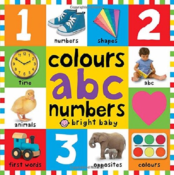 Паперова книга «Colours ABC Numbers», автор Роджер Прідді - фото №1
