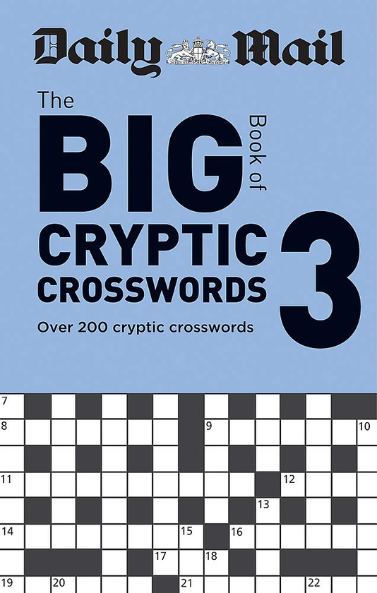 Бумажная книга «Daily Mail Big Book of Cryptic Crosswords Volume 3» - фото №1