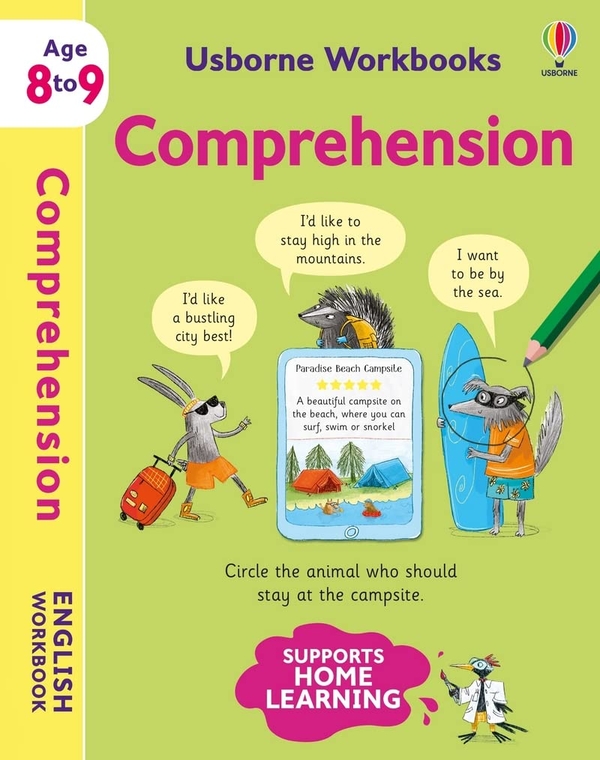 [object Object] «Usborne Workbooks Comprehension 8-9», автор Кэролайн Янг - фото №1