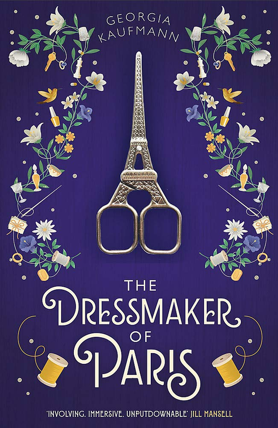 Бумажная книга «The Dressmaker of Paris», автор Джорджия Кауфманн - фото №1