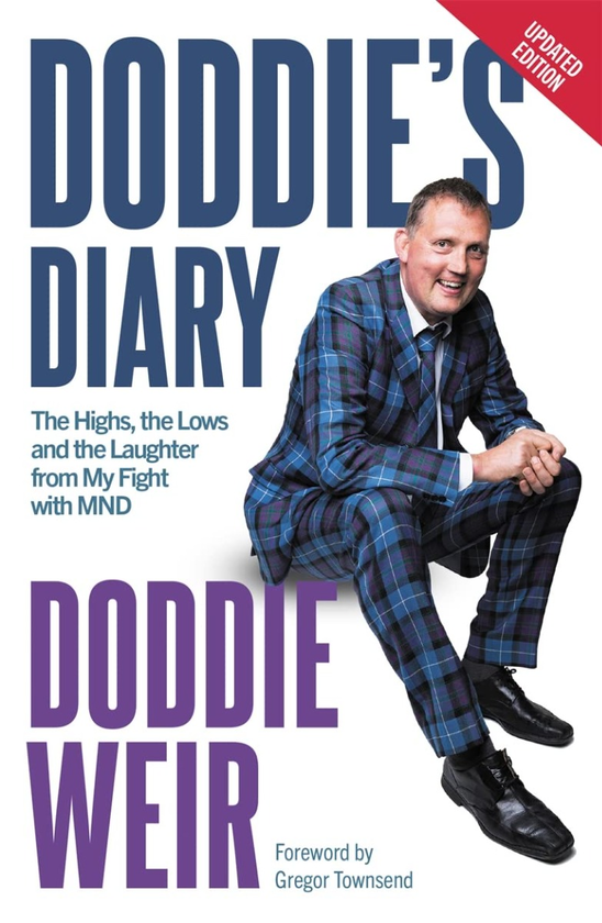 Паперова книга «Doddie's Diary. The Highs, the Lows and the Laughter from My Fight with MND», авторів Додді Вейр, Стюарт Вейр - фото №1