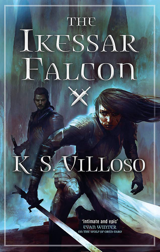 Бумажная книга «The Ikessar Falcon», автор К. С. Виллосо - фото №1