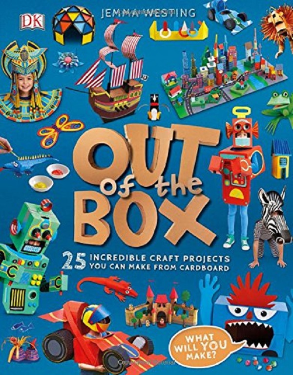 Бумажная книга «Out of the Box: 25 Incredible Craft Projects You Can Make From Cardboard», автор Джемма Уэдинг - фото №1