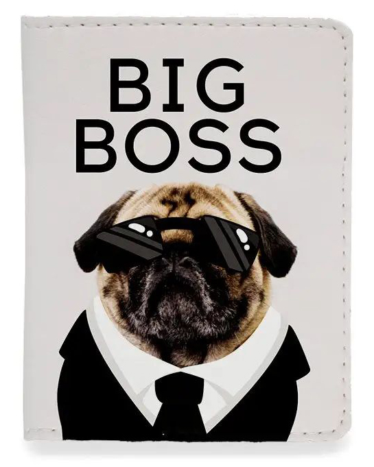 «Обкладинка для паспорта Just Cover Big Boss (4823087003988)», бренда Just Cover - фото №1