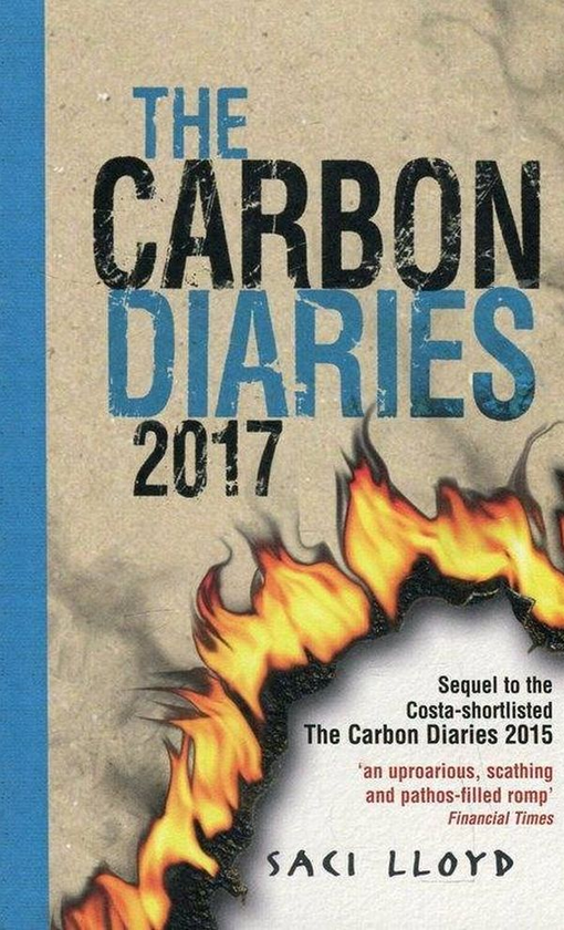 Паперова книга «The Carbon Diaries 2017», автор Саци Ллойд - фото №1
