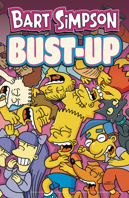 Бумажная книга «Bart Simpson - Bust Up», автор Мэтт Грёнинг - фото №1