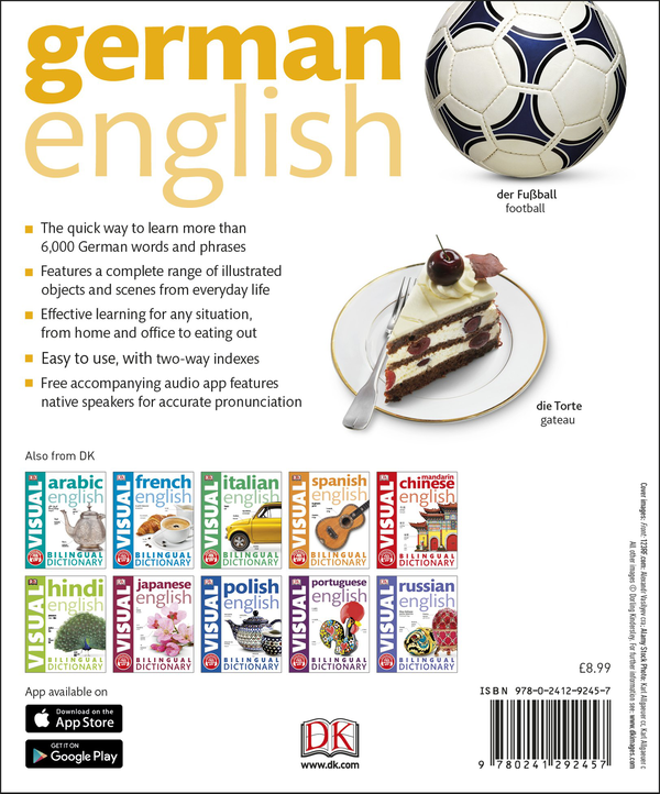 Бумажная книга «German-English Visual Bilingual Dictionary with FREE Audio APP» - фото №1