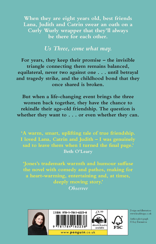 Паперова книга «Us Three», автор Рут Джонс - фото №1