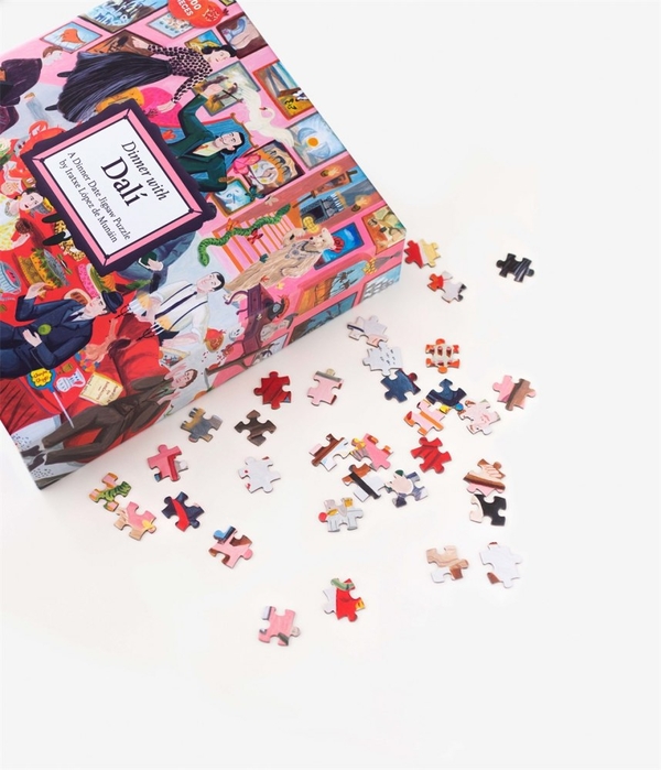 Бумажная книга «Dinner with Dali. A Dinner Date Jigsaw Puzzle» - фото №1