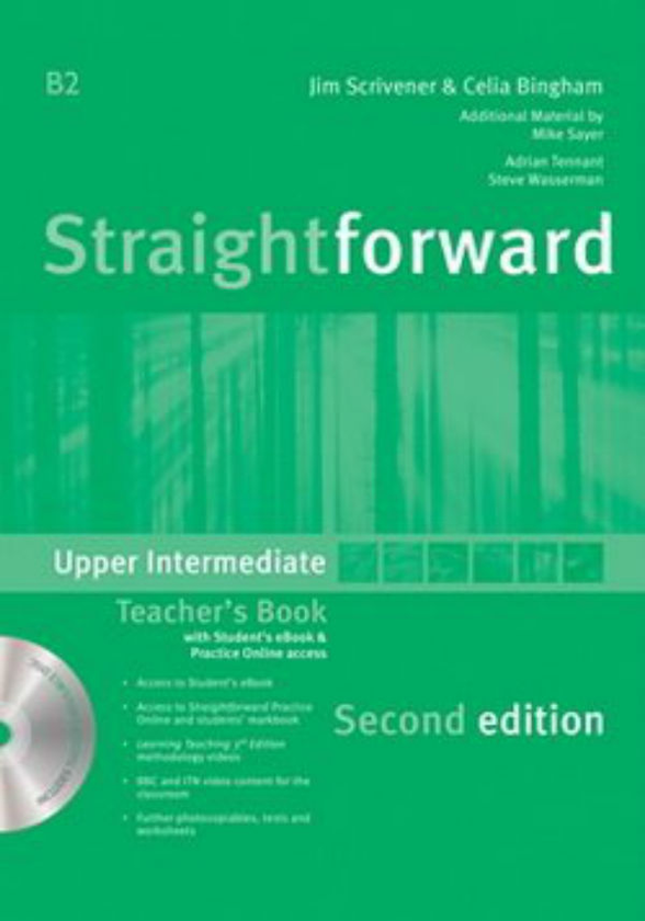 Бумажная книга «Straightforward 2nd Edition Upper Intermediate Teacher's Book + eBook Pack», авторов Джим Скривер, Майк Сайер, Адриан Теннант, Селия Бингам, Стив Вассерман - фото №1