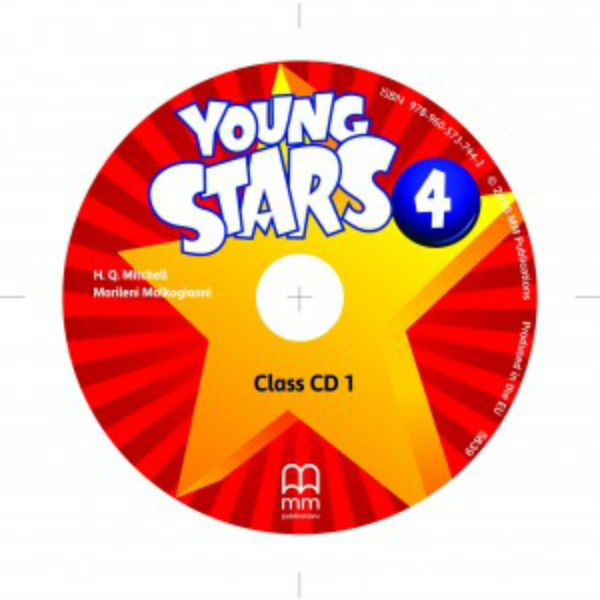 Бумажная книга «Young Stars 4 Class CDs», автор Эстер Войджицки - фото №1