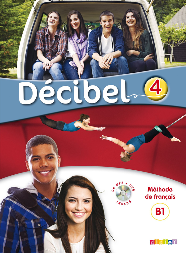 Бумажная книга «Decibel: Livre De L'eleve B1.1 + CD MP3 + DVD», автор Тьерри Ланьцьен - фото №1