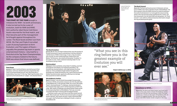 Бумажная книга «WWE RAW The First 25 Years », авторов Дин Миллер, Джейк Блэк, Джонатан Хилл - фото №1
