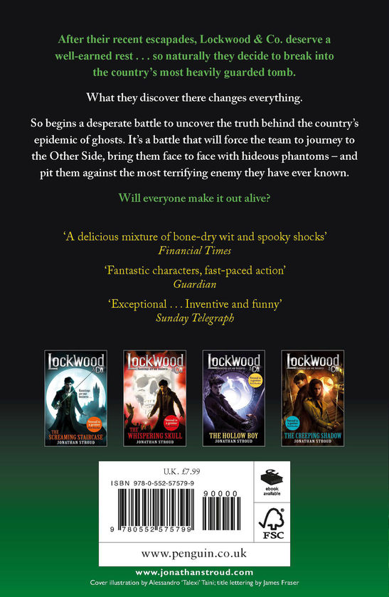 Бумажная книга «Lockwood & Co. The Empty Grave», автор Джонатан Страуд - фото №1