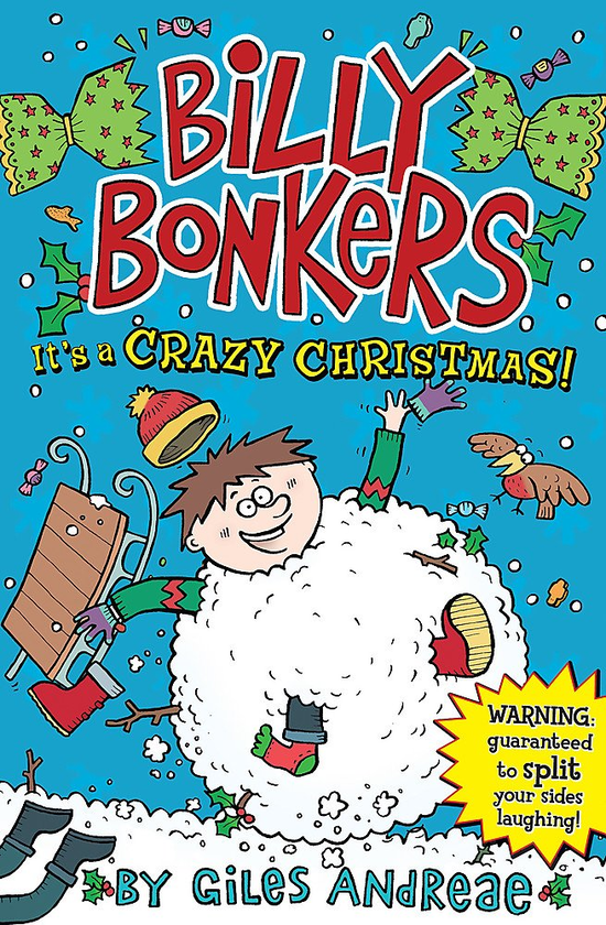 Паперова книга «Billy Bonkers. It's a Crazy Christmas», автор Джайлз Андре - фото №1