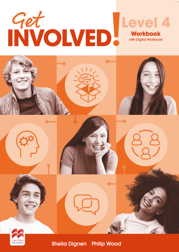 Бумажная книга «Get Involved for Ukraine 4. Workbook with Digital Workbook», авторов Филипп Вуд, Шейла Дигнен - фото №1