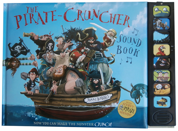 Бумажная книга «The Pirate-Cruncher. Sound Book», автор Джонни Даддл - фото №1