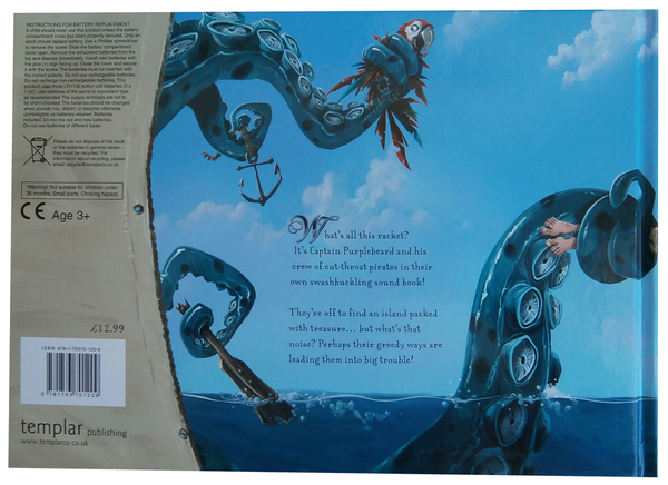 Бумажная книга «The Pirate-Cruncher. Sound Book», автор Джонни Даддл - фото №1