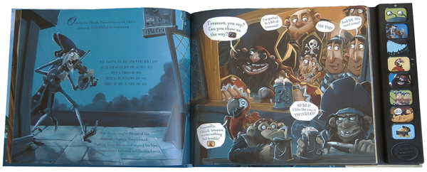 Бумажная книга «The Pirate-Cruncher. Sound Book», автор Джонни Даддл - фото №1