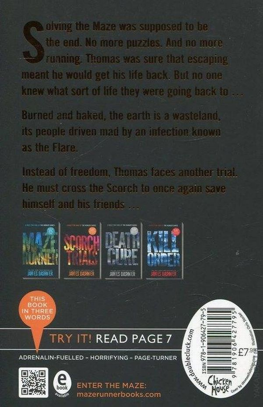 Паперова книга «The Maze Runner Series (комплект из 3 книг)», автор Джеймс Дешнер - фото №1