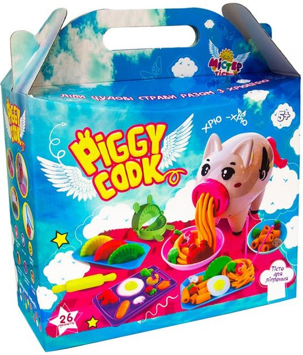  «Набор для творчества Strateg Мистер тесто - Piggy Cook (71511)», бренда Strateg - фото №1